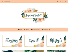 Tablet Screenshot of jasmincharlotte.com